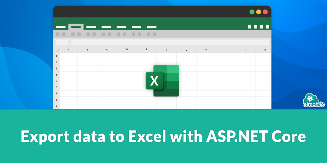 Export data to Excel with ASP .NET Core