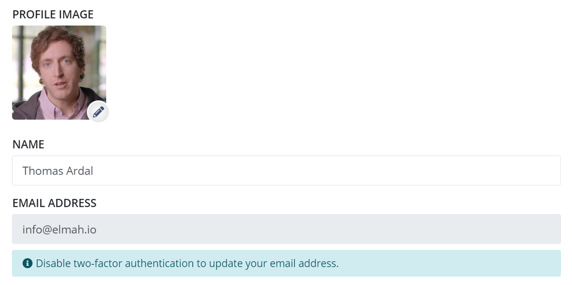 Change username