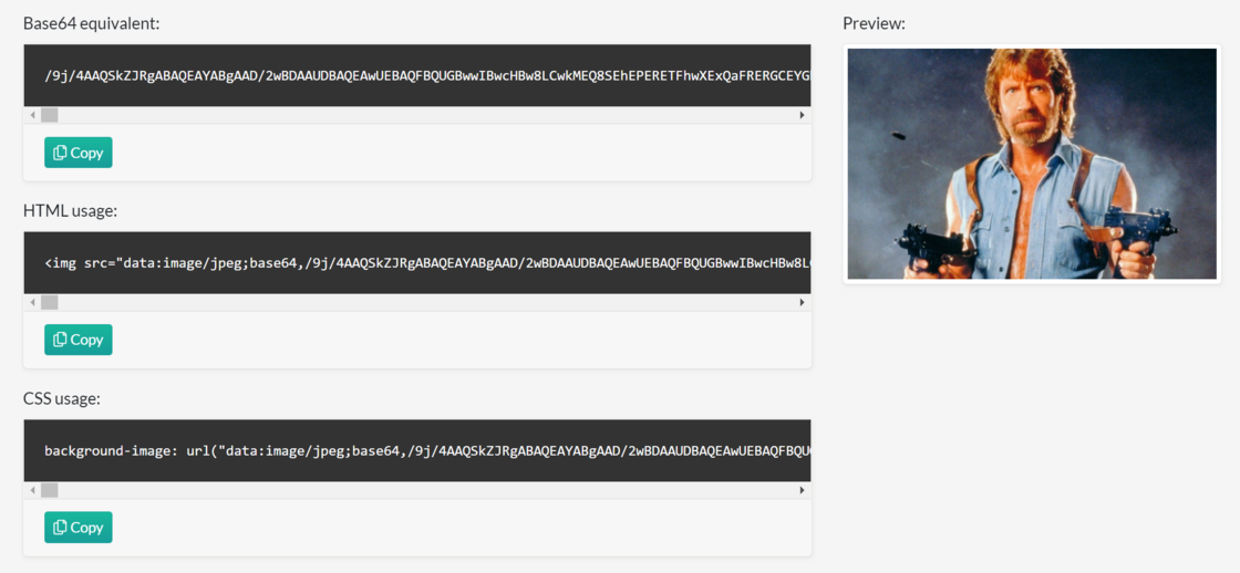 Base64 image encoder