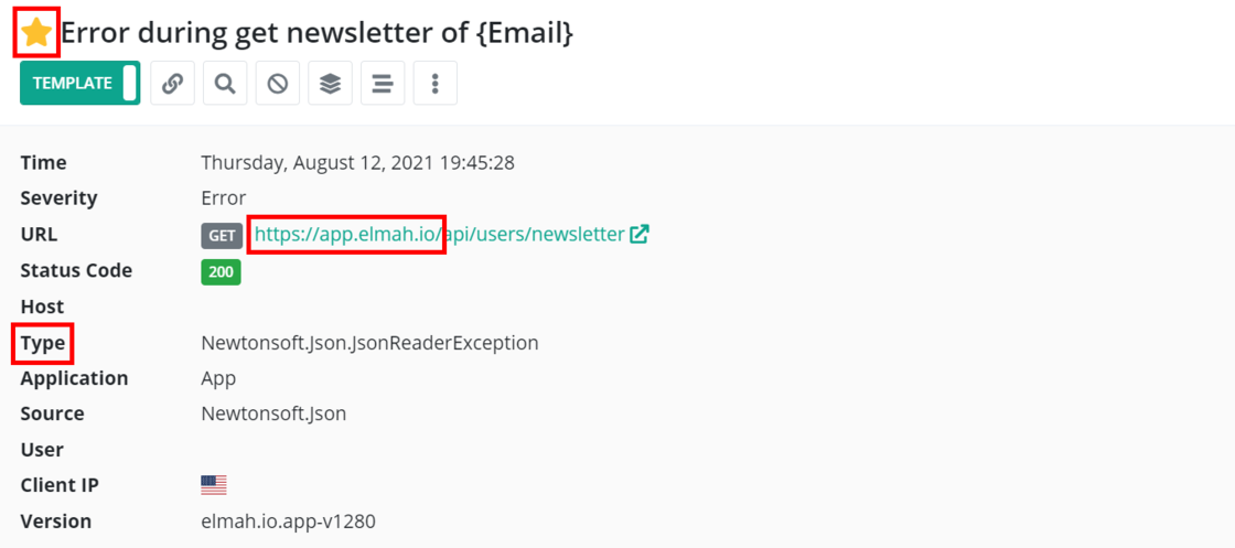 Message details updates