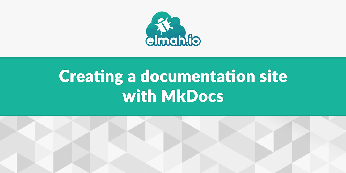 Creating a documentation site with MkDocs