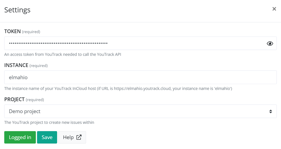 Redesigned YouTrack integration