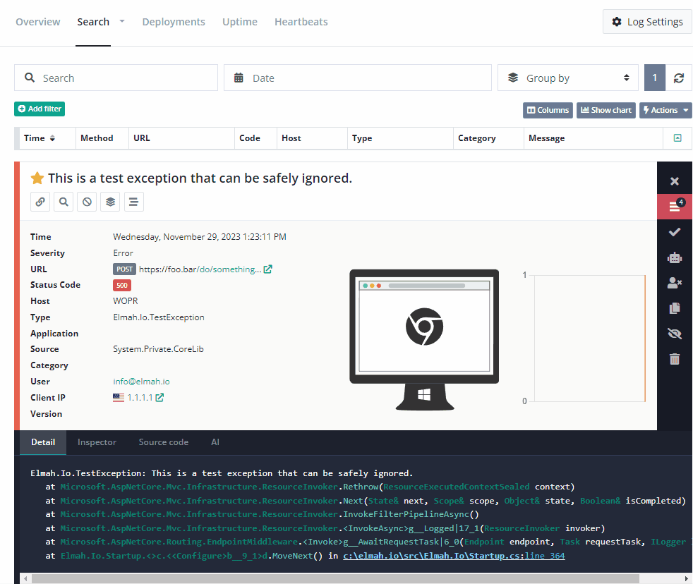 ChatGPT integration in elmah.io