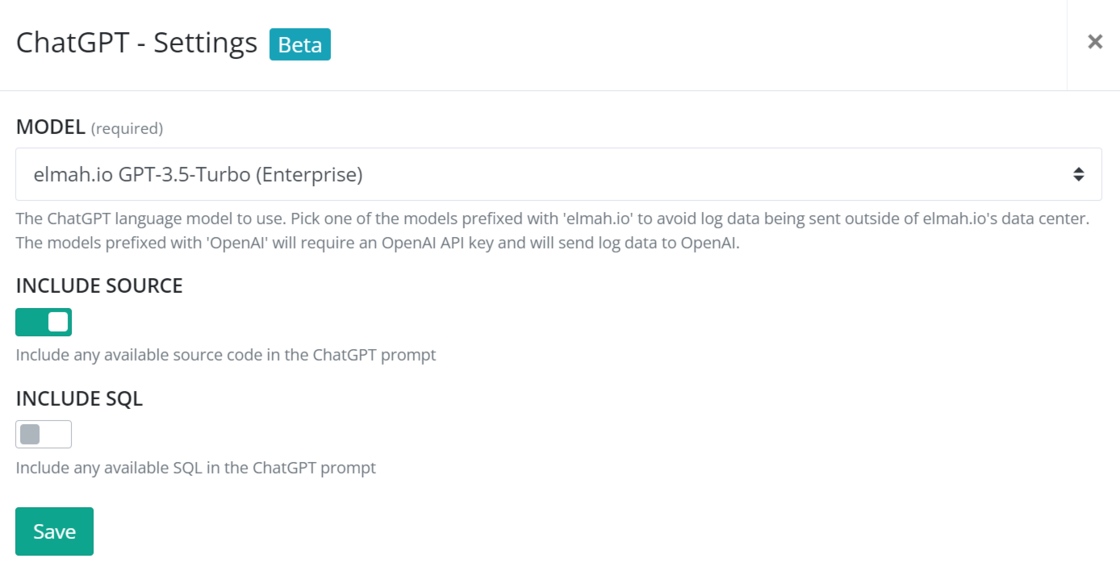 Azure-hosted ChatGPT models available