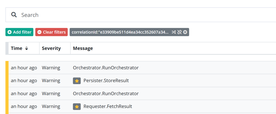 Documentation for correlating messages in Durable Azure Functions