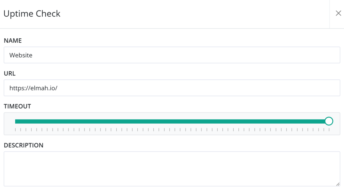 Description on uptime checks and heartbeats
